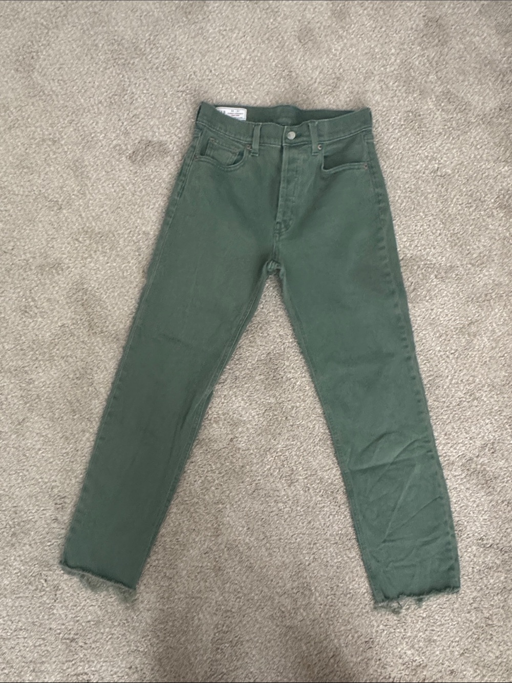 GAP Women's Forest Green Ankle Jeans